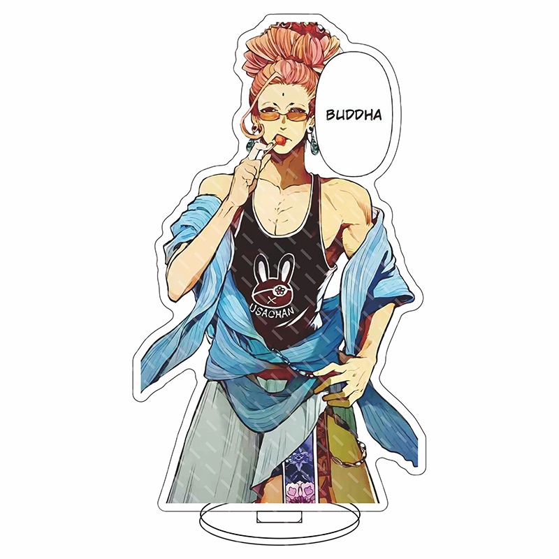 Đồ chơi mô hình nhân vật anime Record of Ragnarok bằng acrylic 2 mặt trang trí nhà cửa đẹp mắt