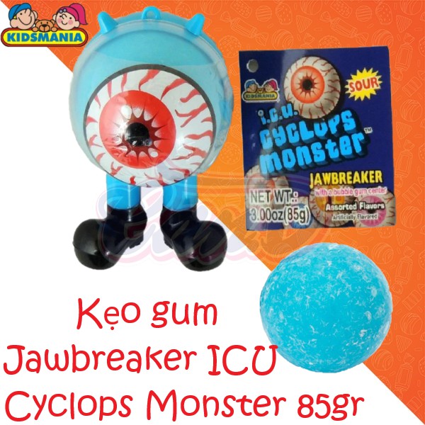 Kẹo gum Jawbreaker ICU Cyclops Monster 85gr