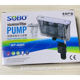Lọc thác sobo wp-408h - lọc treo hồ cá - phụ kiện thủy sinh quận 7