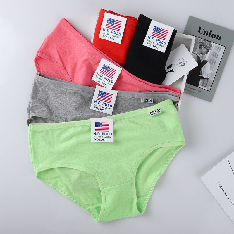 Quần Lót Cotton Lưng Vừa Siêu Quyến Rũ Cho Nữ