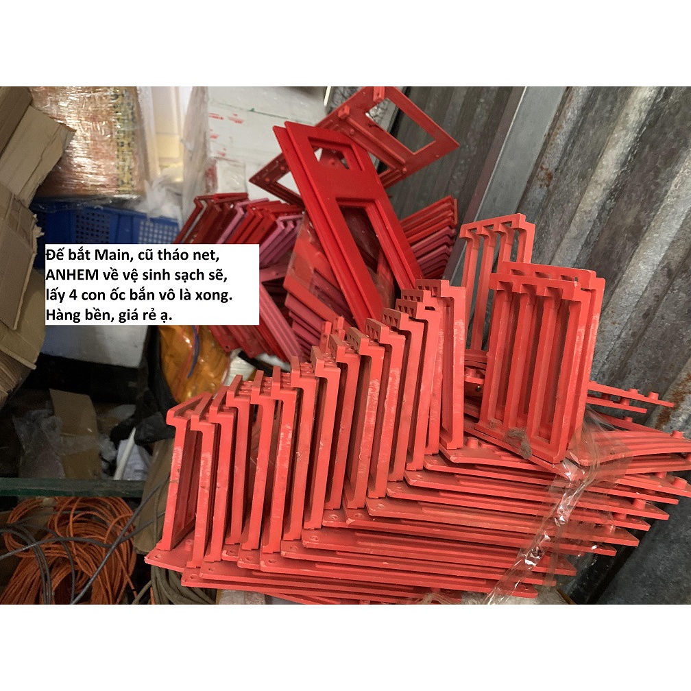 Đế nhựa bắt main loại lớn, Khung lắp net, có chổ lắp nguồn, khung lắp combo, cũ đẹp hàng thu net về