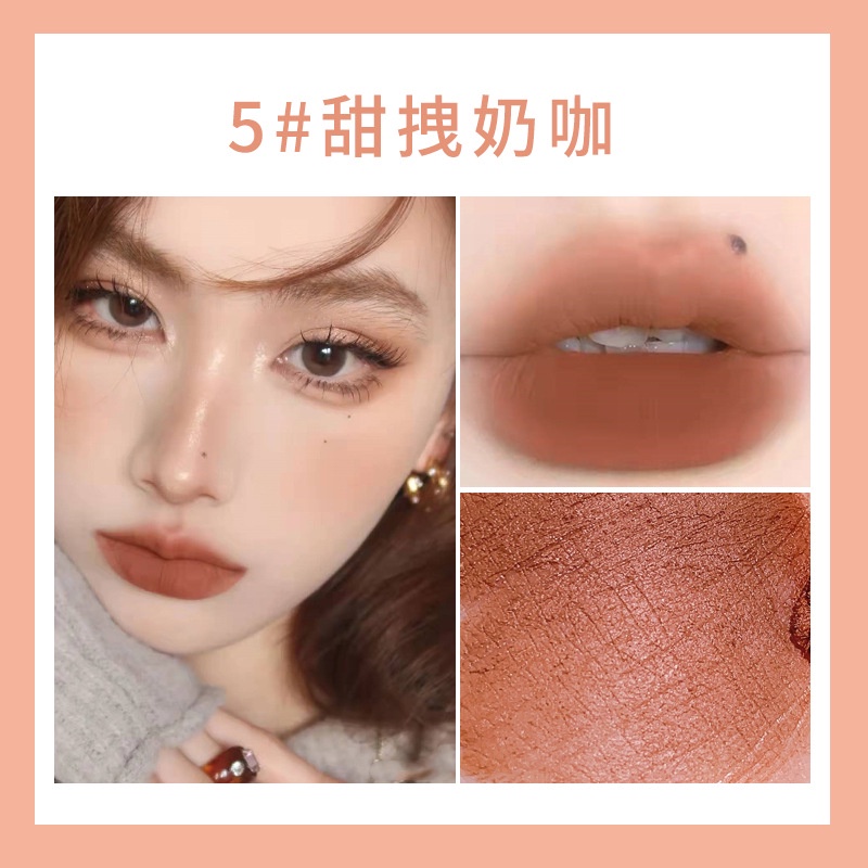 Son Sáp Xixi Tông Nhung Lì Dưỡng Ẩm Làm Trắng Môi Hàng Ngày Không Khô