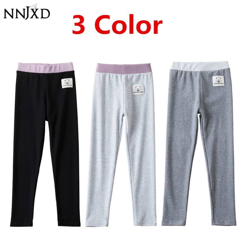 NNJXD Quần Legging In Hình Dễ Thương Cho Bé Gái Năng Động