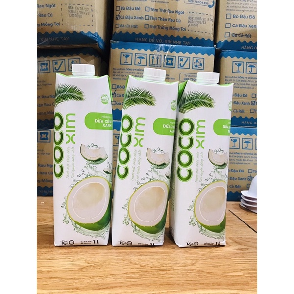 Combo 6 chai nước dừa Cocoxim 1l