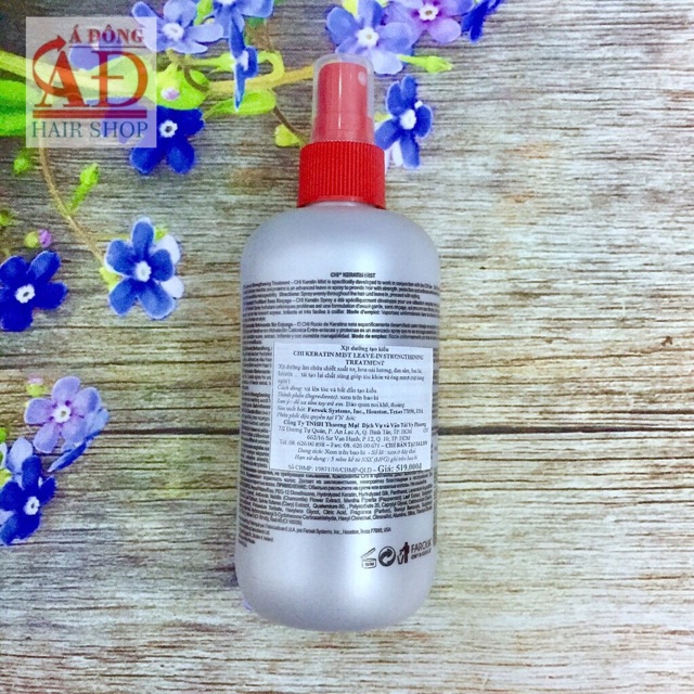 Xịt dưỡng tóc CHI Keratin Mist Leave-in Strengthening Treatment 355ml