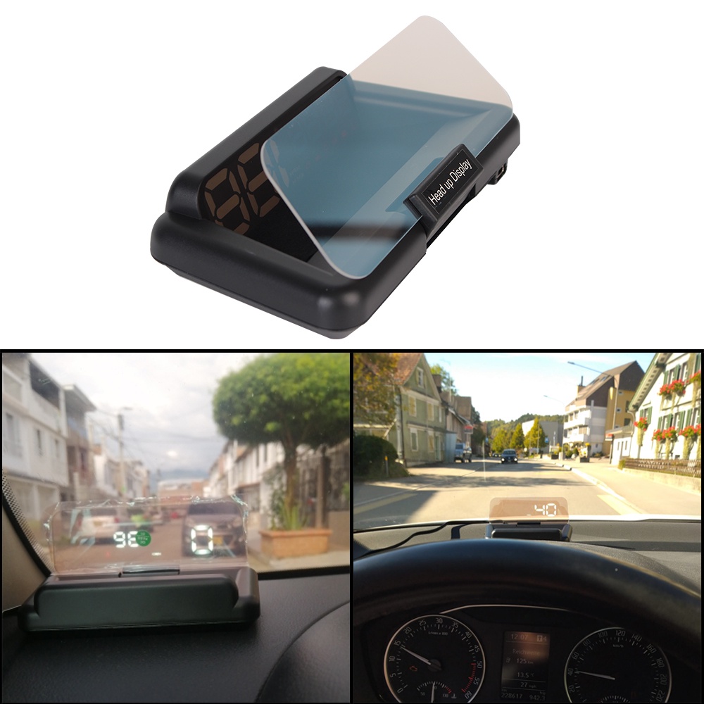 Công Tơ Mét Hiển Thị Tốc Độ Và Cảnh Báo RPM C500 OBD2 Cho Xe Hơi