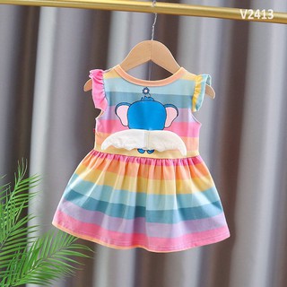 VÁY COTTON CẦU VỒNG QCCC