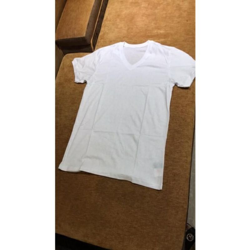 Áo thun lót trắng nam cổ tim X20 TCHC 100% cotton hàng chuẩn QN loại 1