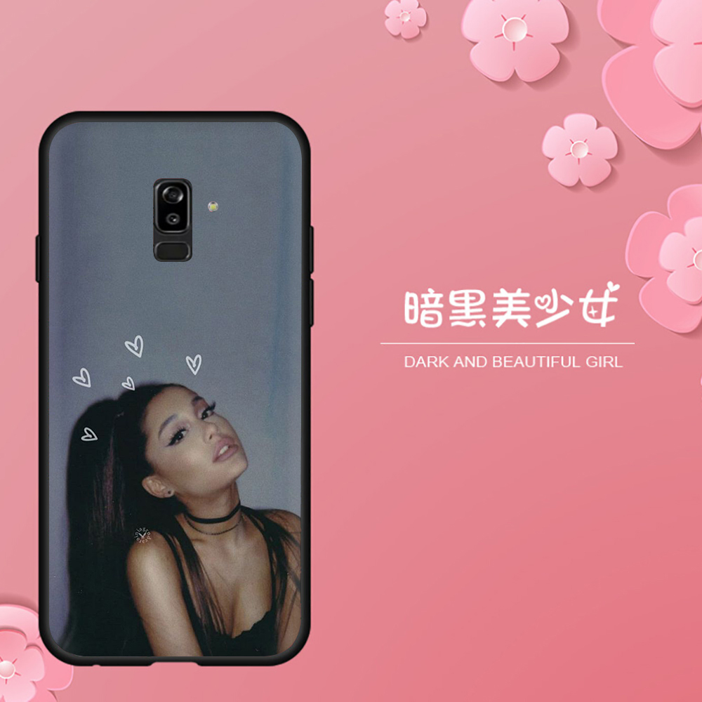 Ốp Điện Thoại Tpu Mềm Chống Rơi Hình Ariana Grande Cho Samsung J7 Prime J7 J730 J7 Pro J7 Core J8 2018