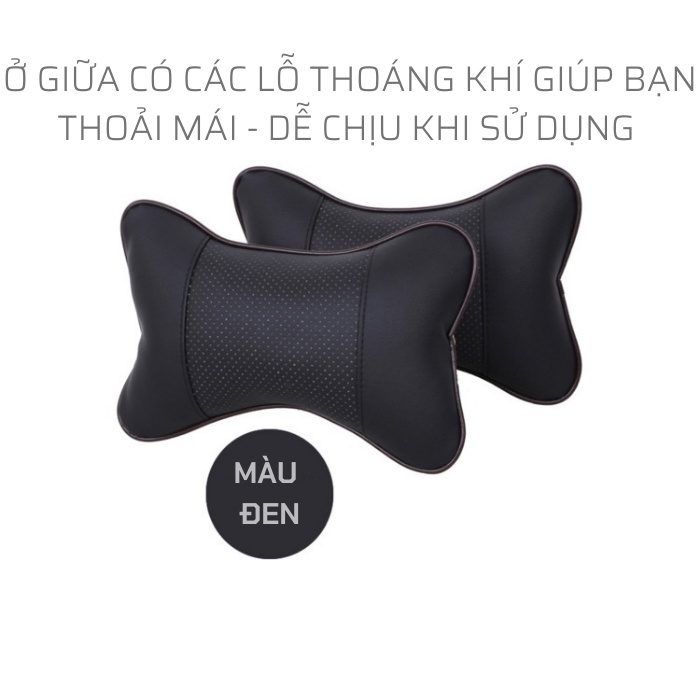 Gối Tựa Đầu Ô Tô Loại Cao Cấp Chống Đau Mỏi Vai Gáy