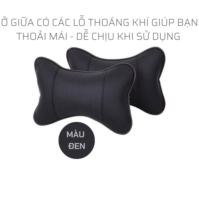 Gối Tựa Đầu Xe Ô Tô Loại Cao Cấp Chống Đau Mỏi Vai Gáy