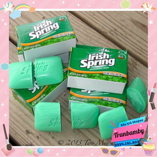 Soap Xà Phòng IRISH SPRING 90gr U.S.A