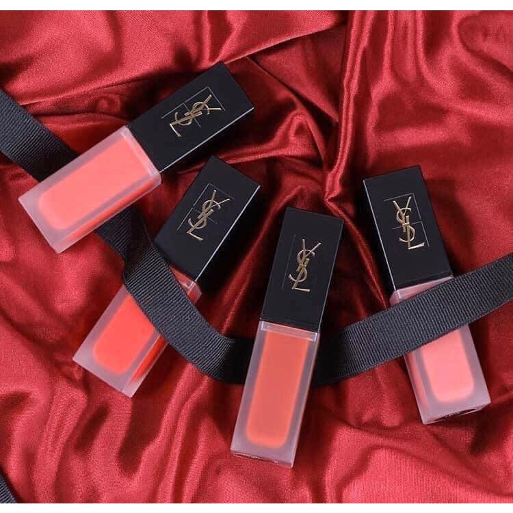 Son Kem YSL Tatouage Couture Velvet Cream mẫu hot 2020 siêu lì mềm mại, Tiệm Son Ruby