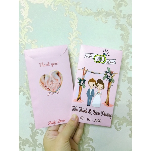 BAO LÌ XÌ BƯNG QUẢ THIẾT KẾ