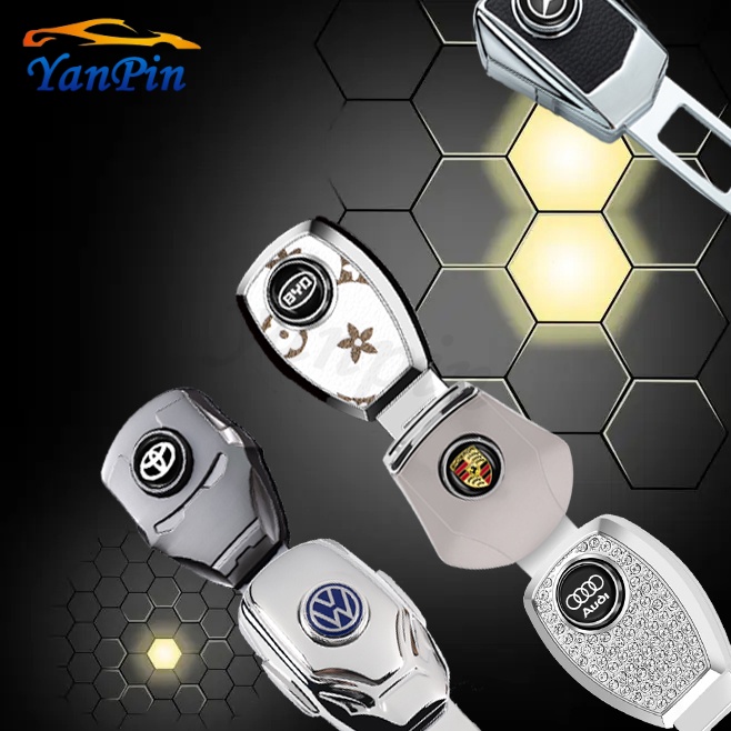 Chốt Khóa Dây Đai An Toàn Cho Xe Hơi Porsche RWB/Panamera/Macan/New Cayenne/Taycan/917/718/911/GT3 RS