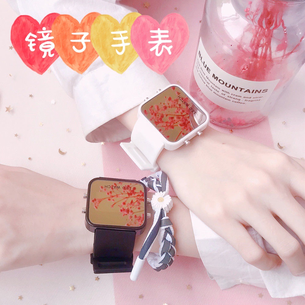 Đồng Hồ Thông Minh Có Đèn Led Phong Cách Hàn Quốc Thời Trang