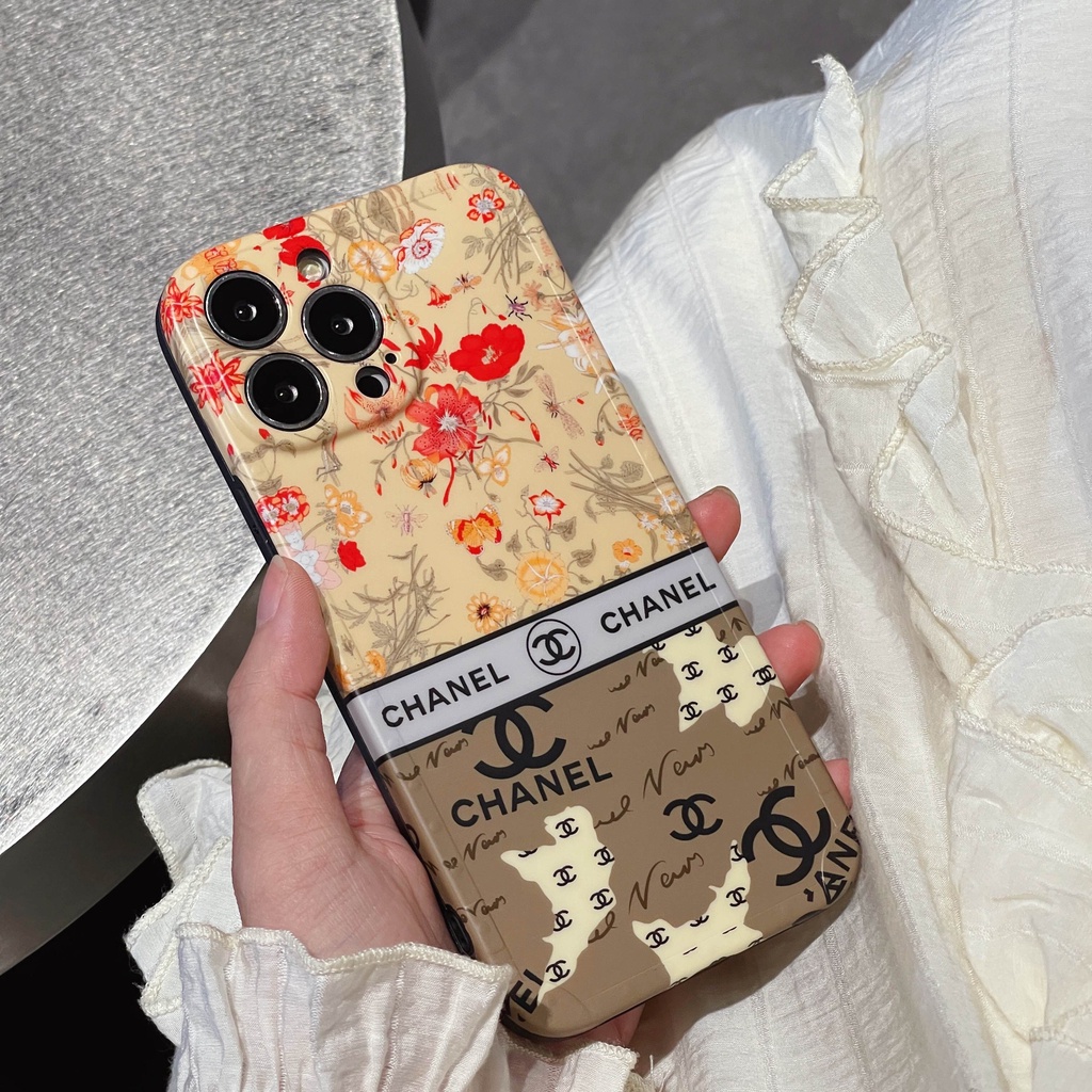 Ốp Điện Thoại Họa Tiết Hoa Sang Trọng Cho iphone 13 Pro Max i13 13pro 11ProMax i11 X XR Xs Max 7plus 8plus 12Pro 12 Pro Max