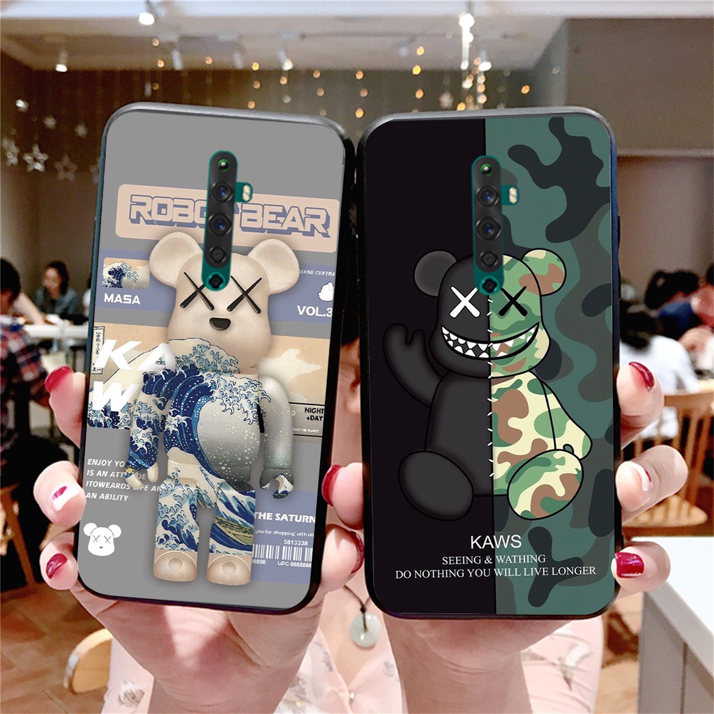 [HOT]  ỐP LƯNG BEARBRICK OPPO RENO 2-OPPO RENO 2F-OPPO RENO 2Z CHUẨN HÌNH 100%-CHẤT LƯỢNG CAO