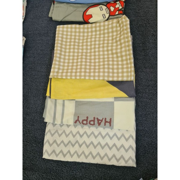 Vỏ Gối Ôm Cotton 100%, May dây chuông, dây rút tiện dụng, size 35x100cm. Chất liệu mềm mát, mẫu Kute
