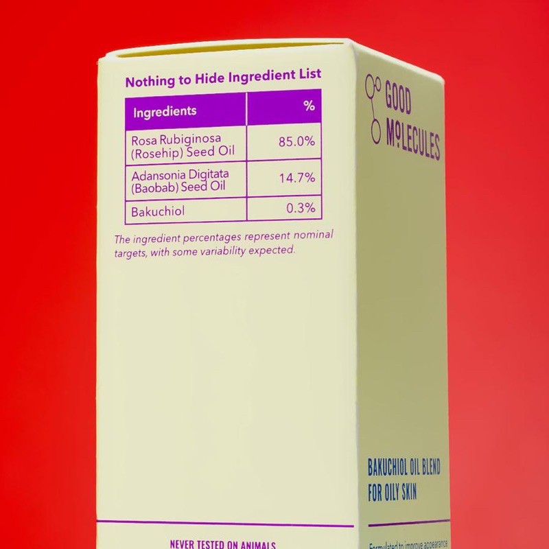 Dầu Dưỡng Bakuchiol Oil Blend for Oily Skin Good Molecules <12ml> | BigBuy360 - bigbuy360.vn