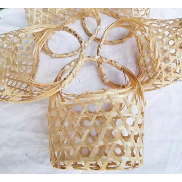 Làn tre giỏ tre đựng trứng các kiểu