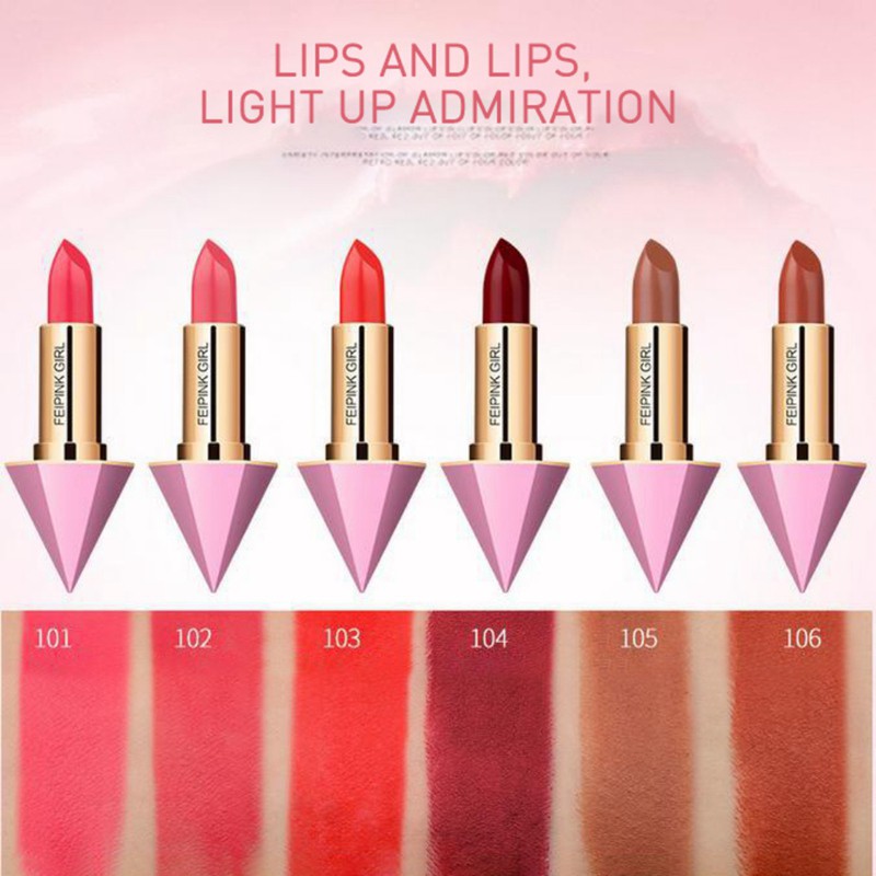 Son HOLD LIVE Pink Diamond Matte Lipstick Moisturizing Waterproof Long Lasting Lipstick