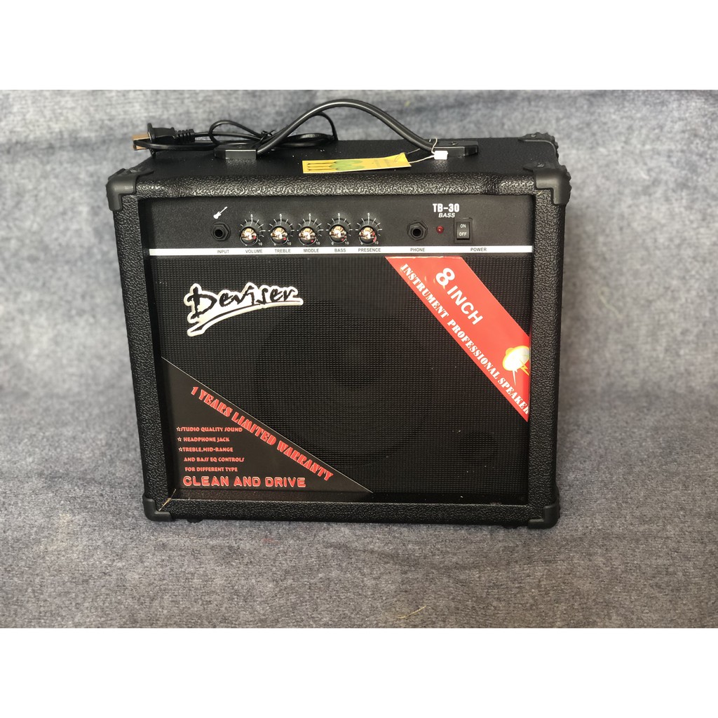 Ampli guitar điện bass Deviser TB-30