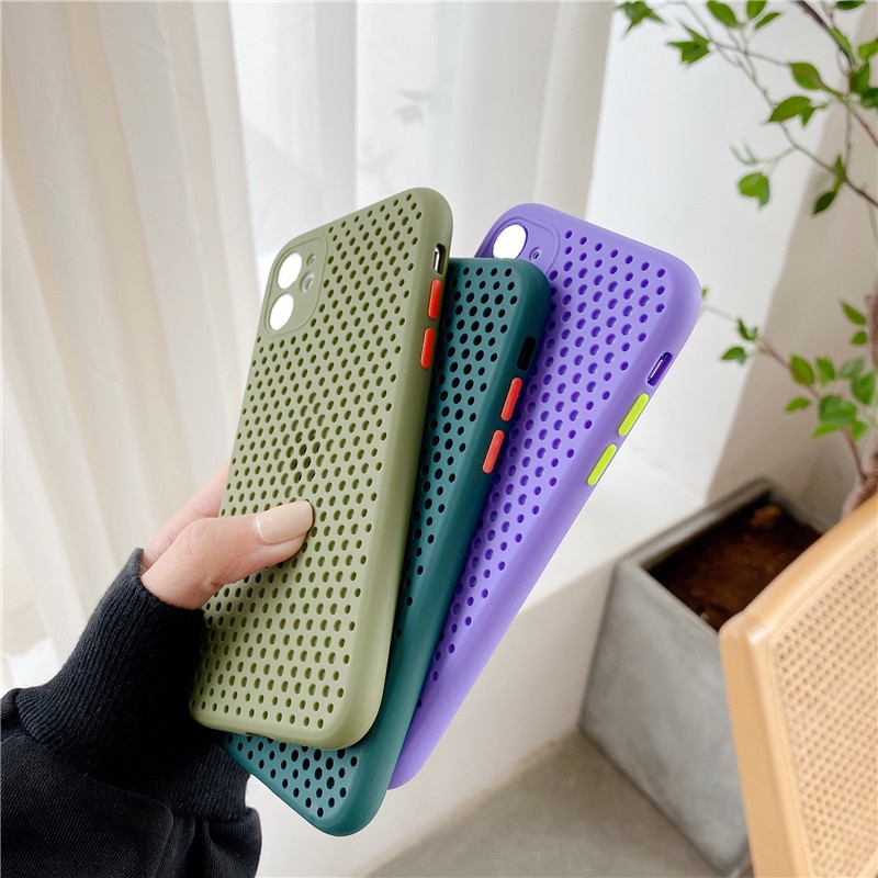 Ốp Lưng Tản Nhiệt TPU Dẻo iP6/7/8/6P/7P/8P/X/XS/XR/XSMax/11/12/13 Đủ Dòng Máy - Mã TZAC263
