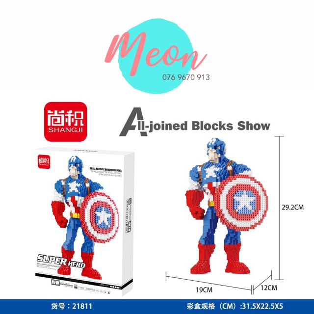 Xếp hình lego - Siêu anh hùng Avenger -  Size XL (2280 pcs - 2820pcs )