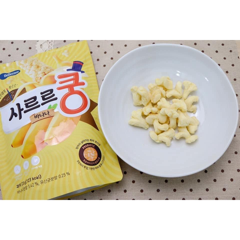 Bánh bỏng BEBECOOK bổ ung LỢI KHUẨN 12m+
