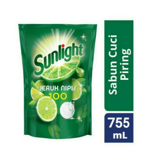 (hàng Mới Về) Xà Phòng Rửa Tay Sunlight Lime Orange 775ml