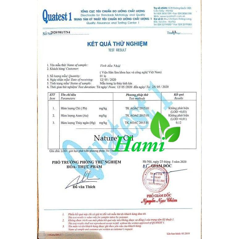 [NGUYÊN CHẤT 100%] Tinh Dầu Sả Chanh/Quế/Tràm/Khuynh Diêp/.... lọ 10ml sản phẩm của Viện Hàn Lâm KHCN Việt Nam