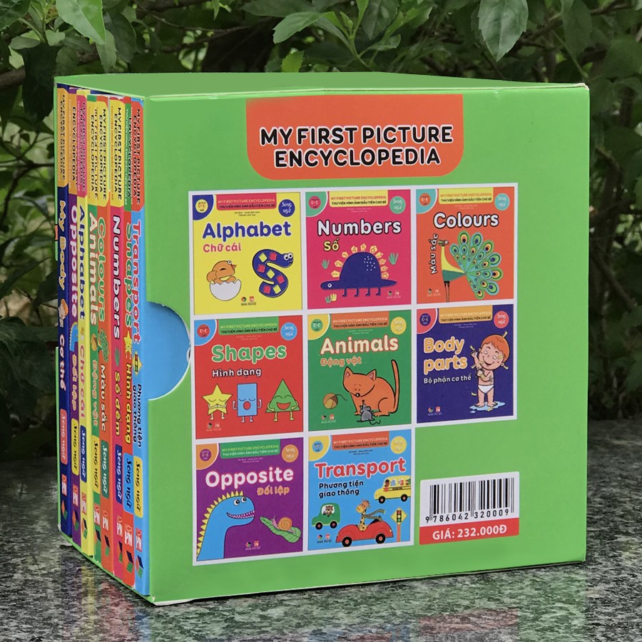 Sách - Thư Viện Hình Ảnh Đầu Tiên Cho Bé Từ 0-6 tuổi - Song Ngữ Việt Anh | BigBuy360 - bigbuy360.vn