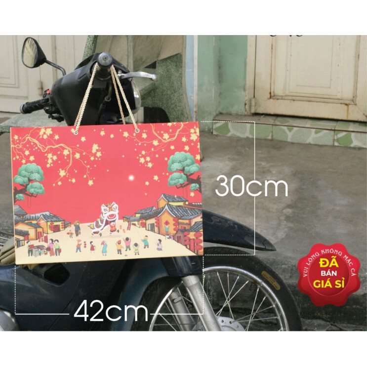 1 Túi giấy ngang size XL đựng quà Tết siêu to (mẫu số 9) | BigBuy360 - bigbuy360.vn