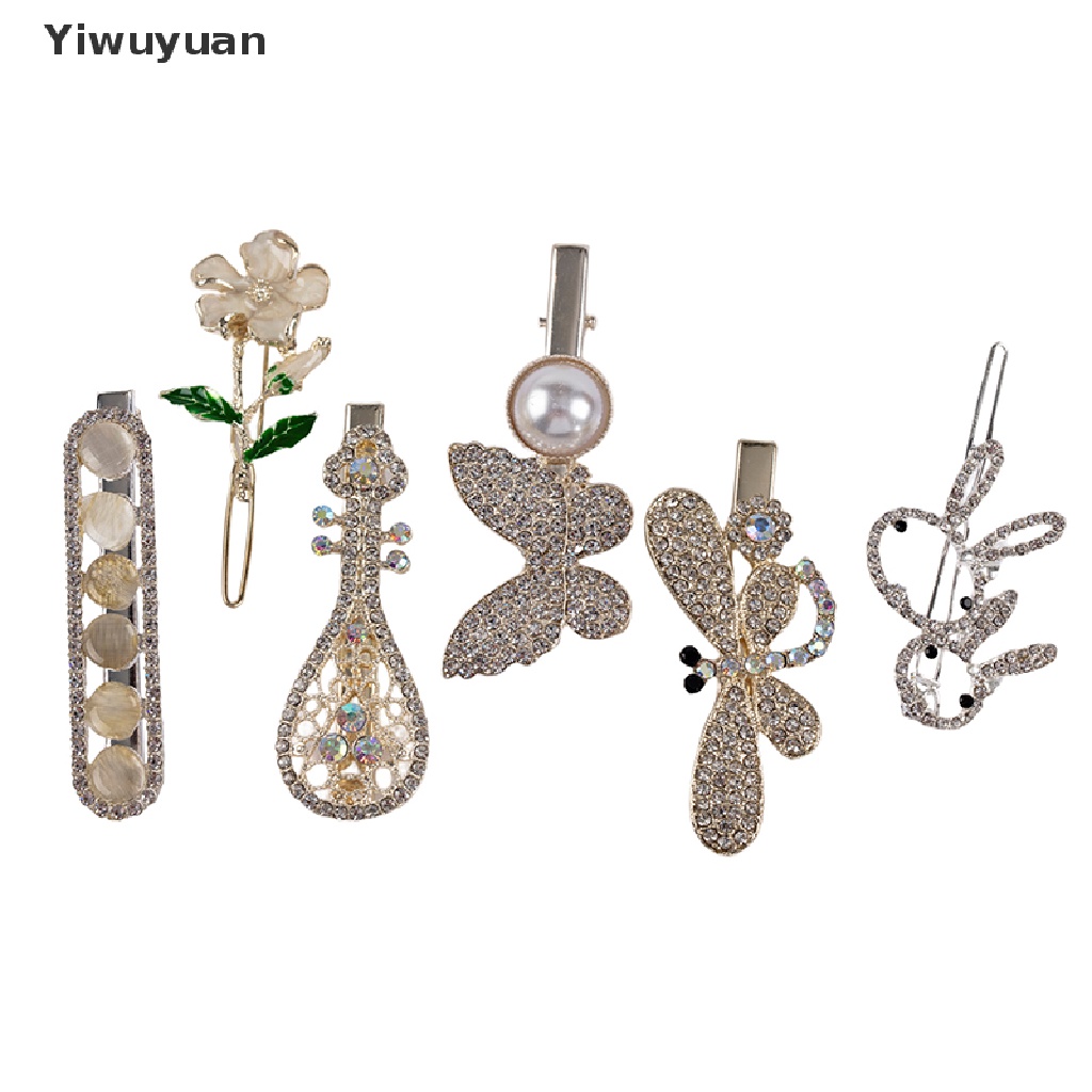 1 Kẹp Tóc Đính Ngọc Trai Thời Trang Cho Nữ