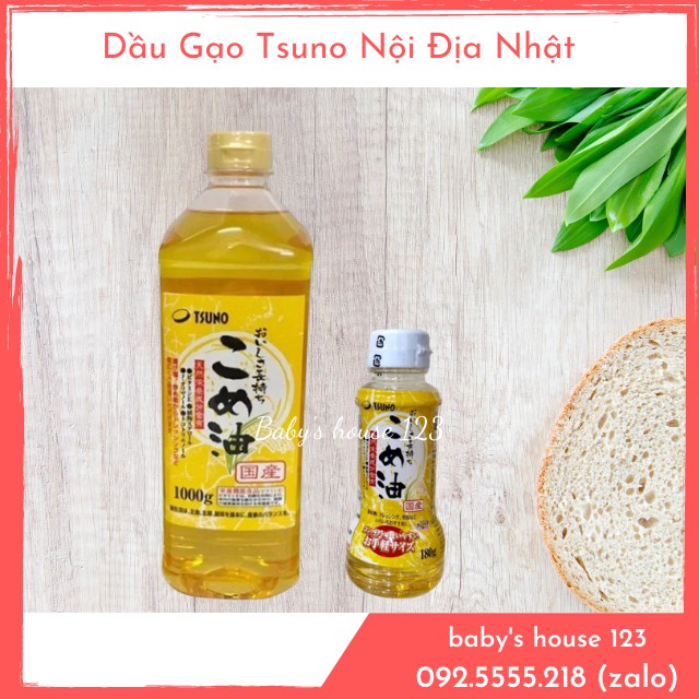 Dầu Gạo Tsuno Nội Địa Nhật Bản Cho Bé Ăn Dặm