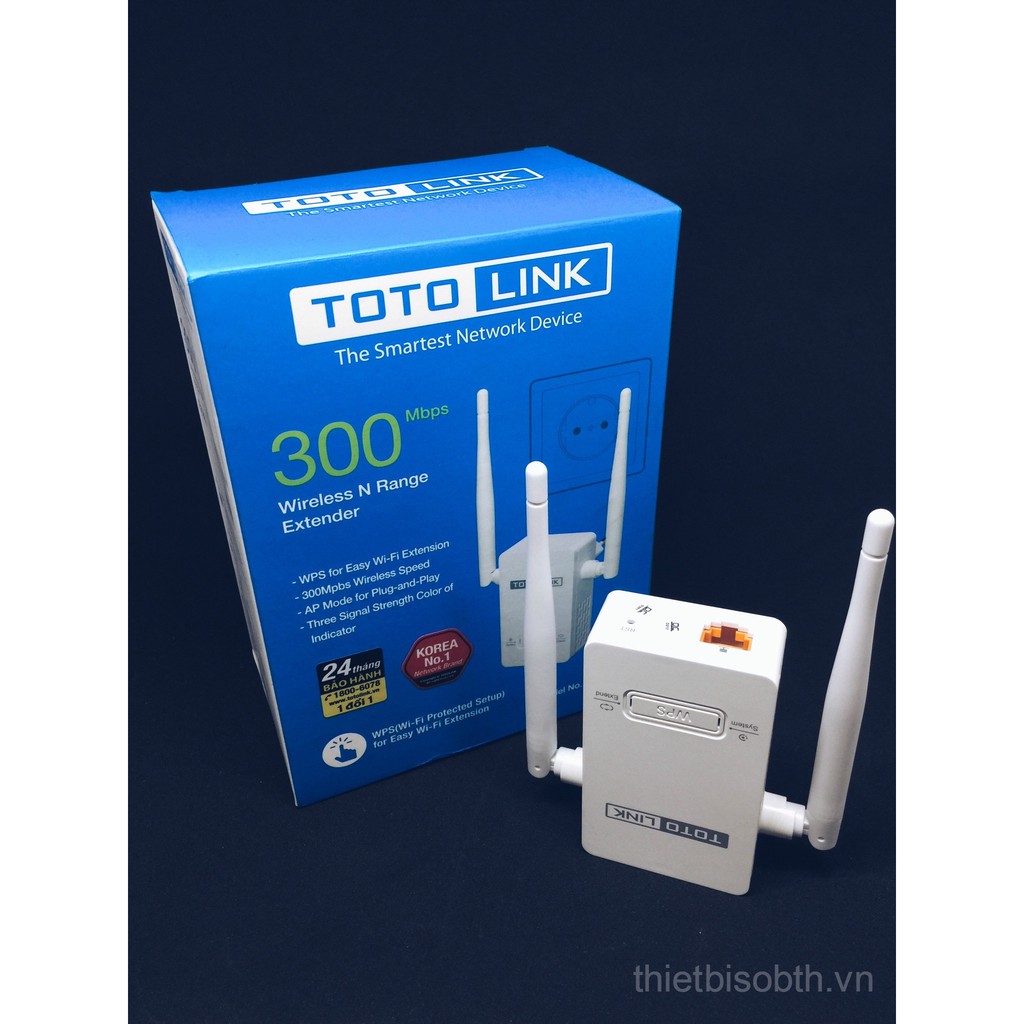 Kích sóng wifi Totolink EX200 hàng chính hãng bảo hành 24 tháng