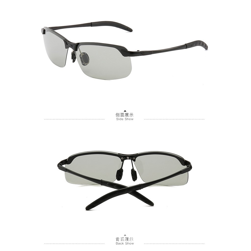 Kính Phân Cực Màu Đi Ngày Và Đêm Kính Nhìn Xuyên Đêm Câu Cá Kính