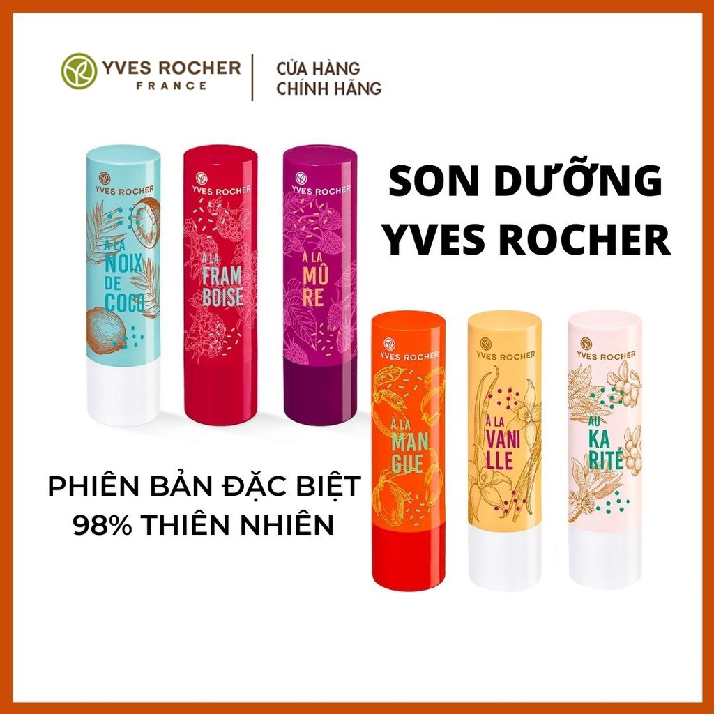 Son Dưỡng Môi Yves Rocher Lip Balm 4,8g