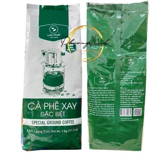 Cà Phê Xay Đặc Biệt Lộc Phát - Pha Máy Gói 1kg