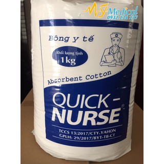 Bông tế gòn y tế Quick Nurse 1kg