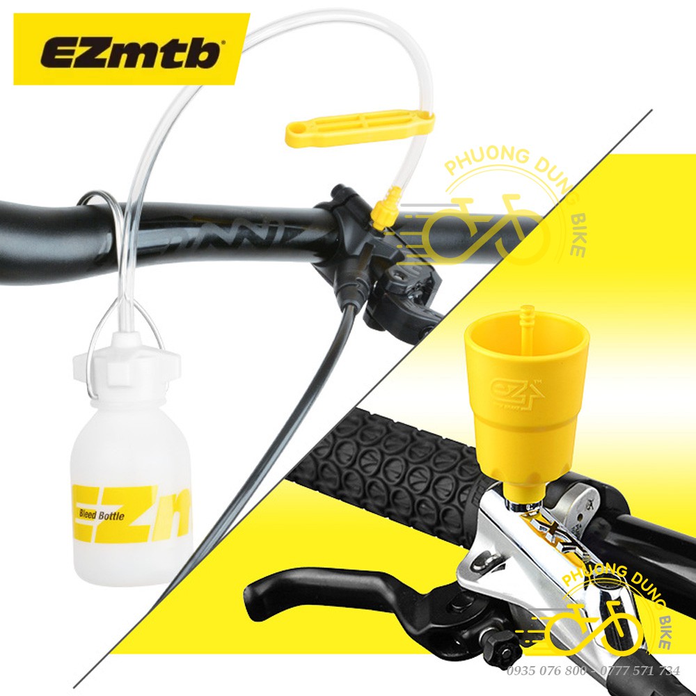 Bộ công cụ bơm phanh dầu thắng xe đạp Shimano, Tektro, Magura - EZMTB 01