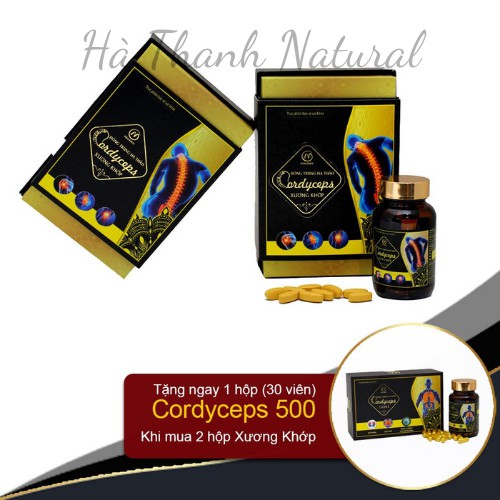 [HÀ THANH NATURAL] Đông Trùng Hạ Thảo Cordyceps Xương Khớp Mailands dạng viên nén,có quà tặng khi mua 2 sản phẩm trở lên