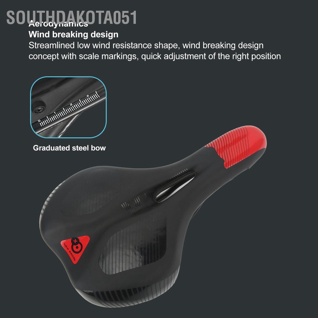 Southdakota051 Đệm ghế ngồi xe đạp yên silicon mềm phổ biến cho leo núi Xe đường bộ