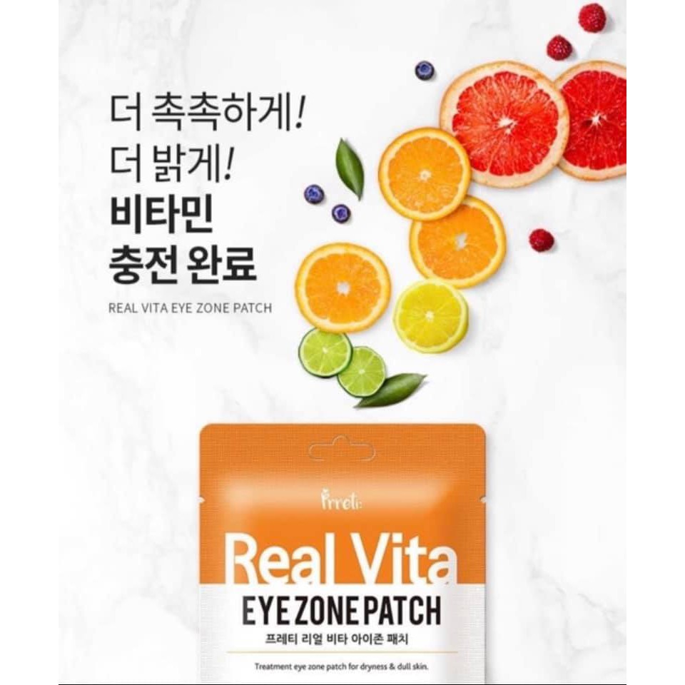 Mặt nạ vùng mắt Prreti Real Vita Eyezone Patch Nội Địa Hàn Quốc | BigBuy360 - bigbuy360.vn