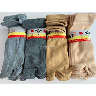 Set 5 đôi vớ chân xỏ ngón cotton (vớ xốp)