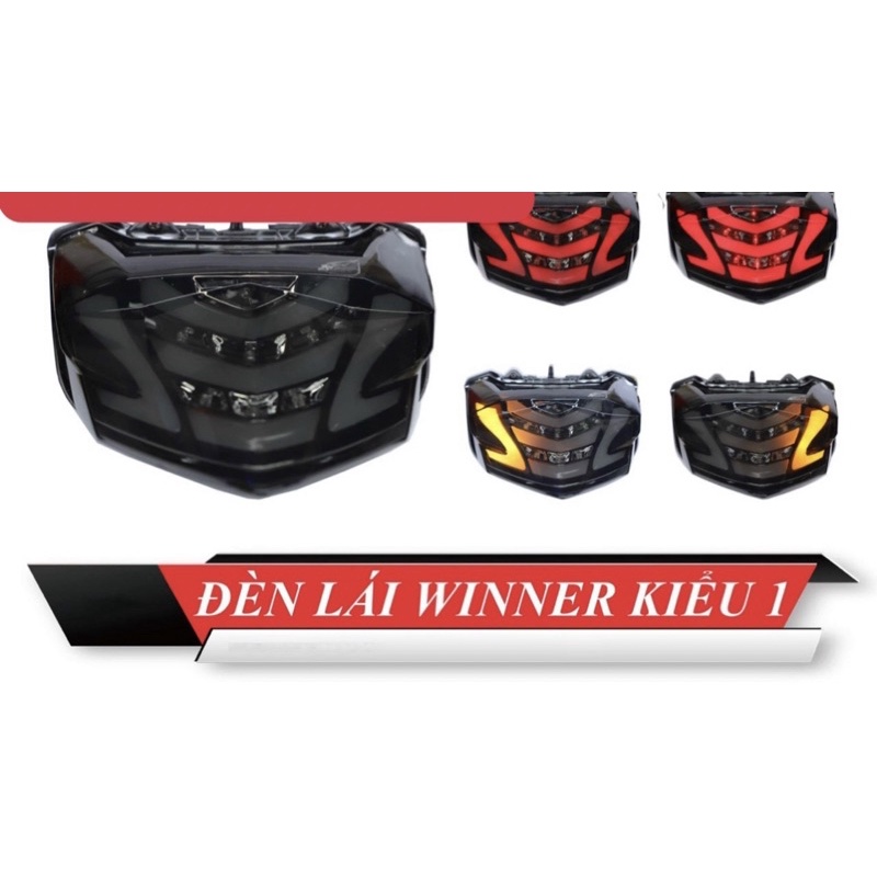 ĐUÔI ĐÈN HẬU TÍCH HỢP XI NHAN KIỂU 1CHO HONDA WINNER ĐÈN LÁI WINNER