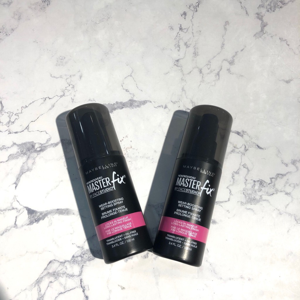Xịt Khóa nền Make Up Maybelline Master Fix, khóa lớp trang điểm hiệu quả | BigBuy360 - bigbuy360.vn