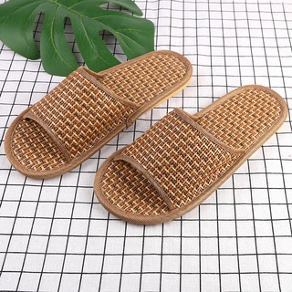 [Có Sẵn] Dép cói đế cao su đi trong nhà, văn phòng, spa, ôm chân giá rẻ