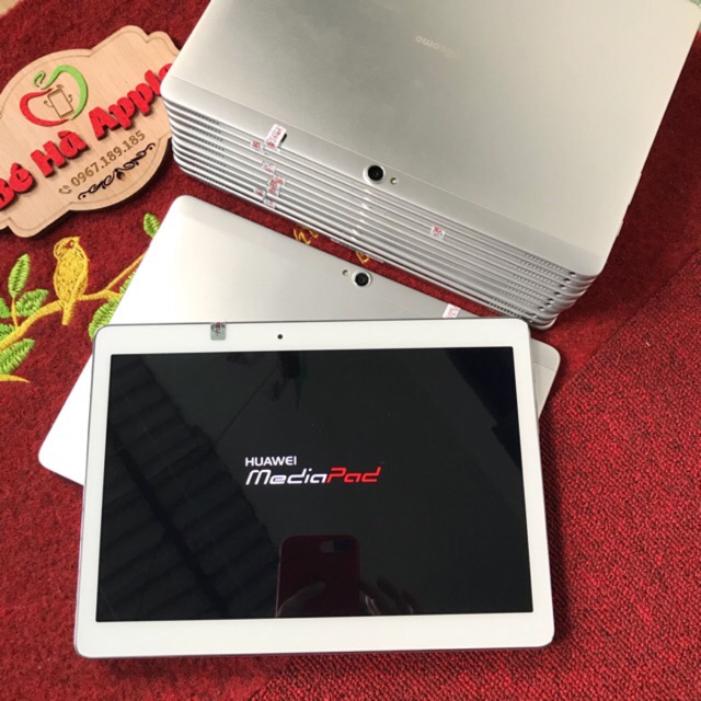 Máy Tính Bảng Huawei Dtab 10.1 D-01H 16Gb (Wifi + 4G) Docomo Mediapad - FullHD 4 Loa Harman Kardon